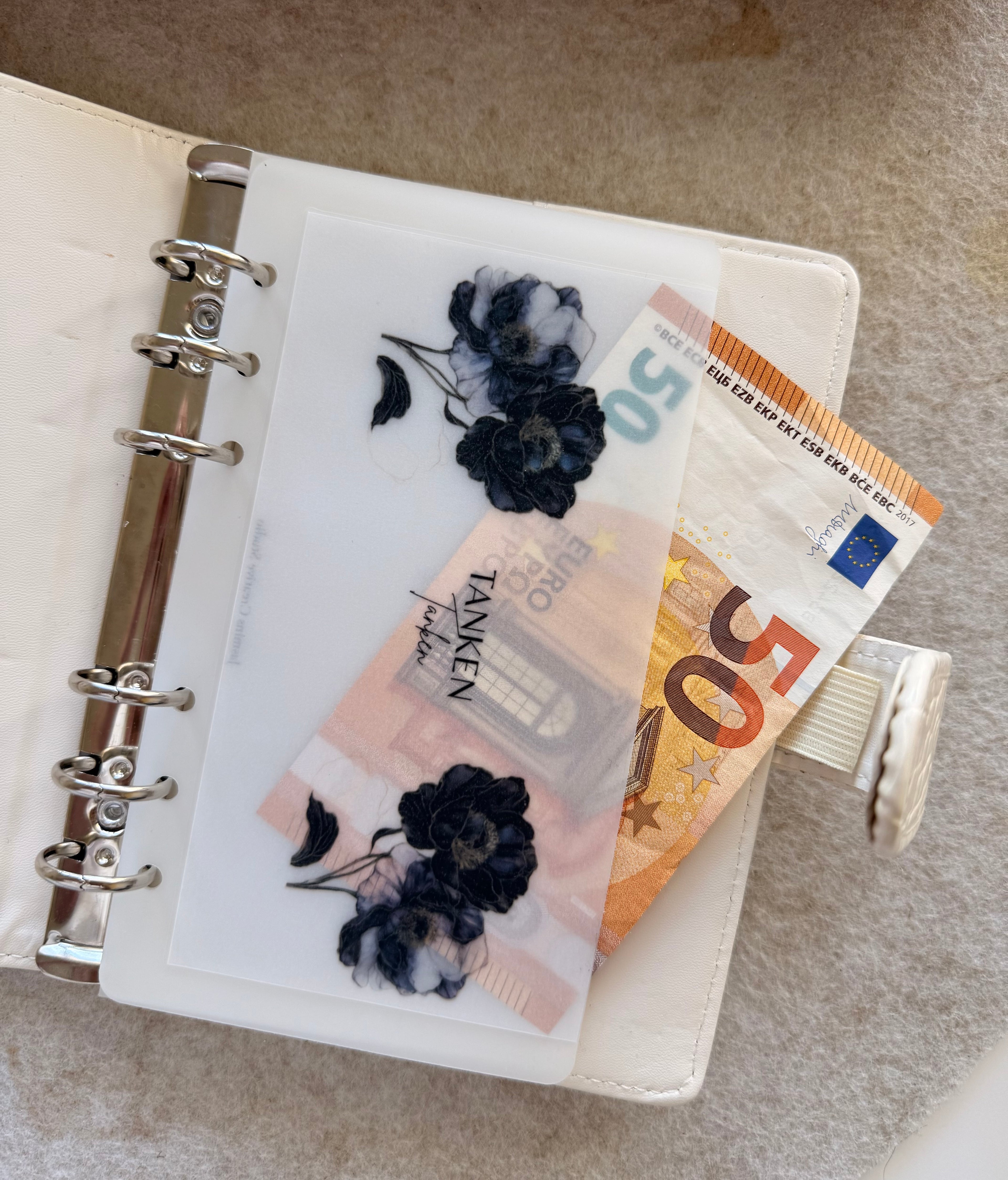 Personalisierte Budgetbinder Geldumschläge A6 | Laminierte Cash Stuffing Umschläge | Sinking Funds | Handmade