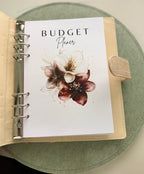 Budget Planer A5 undatiert | Haushaltsbuch, Cash Stuffing Planer, Sparchallenge & Finanzplanung