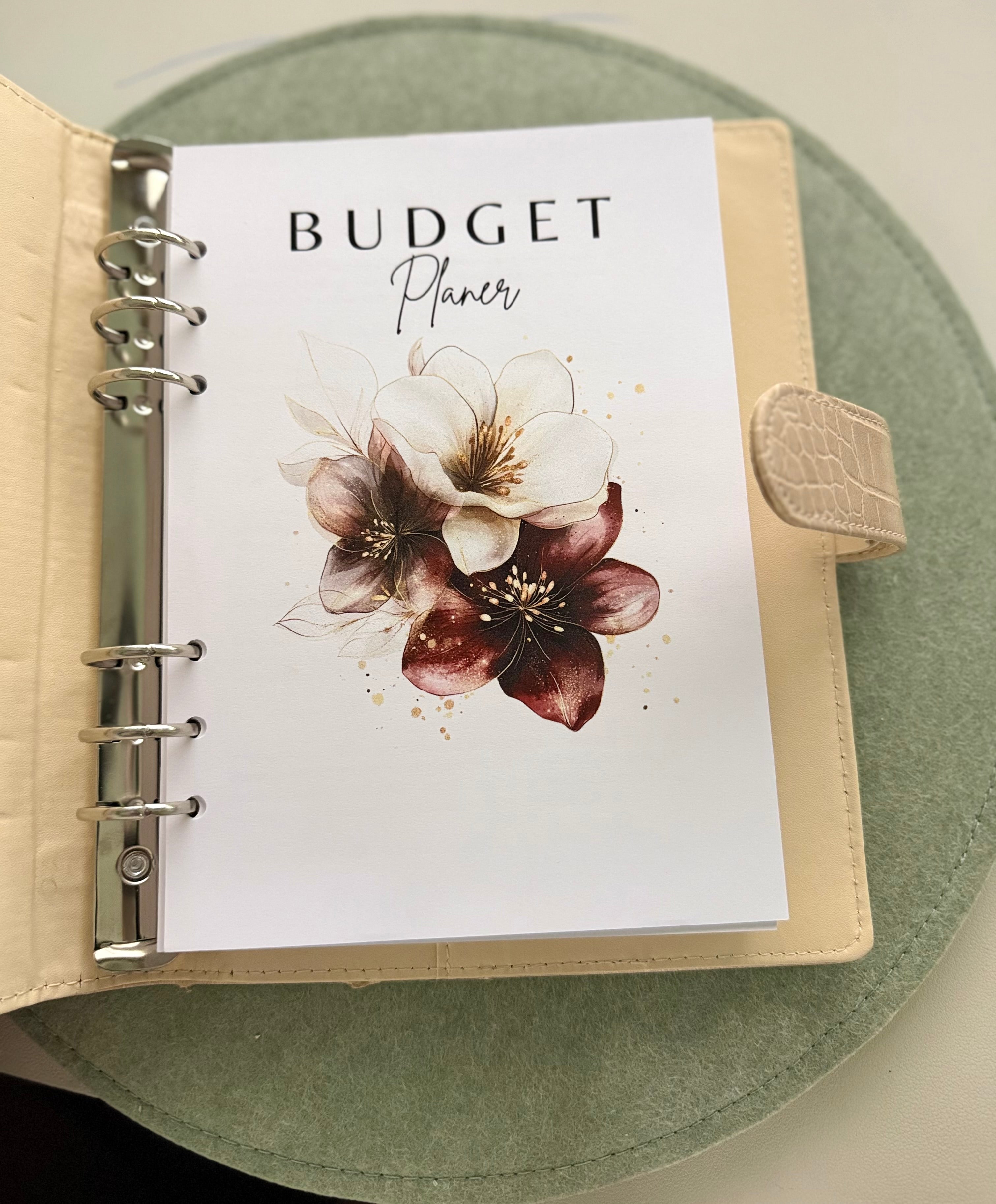 Budget Planer A5 undatiert | Haushaltsbuch, Cash Stuffing Planer, Sparchallenge & Finanzplanung