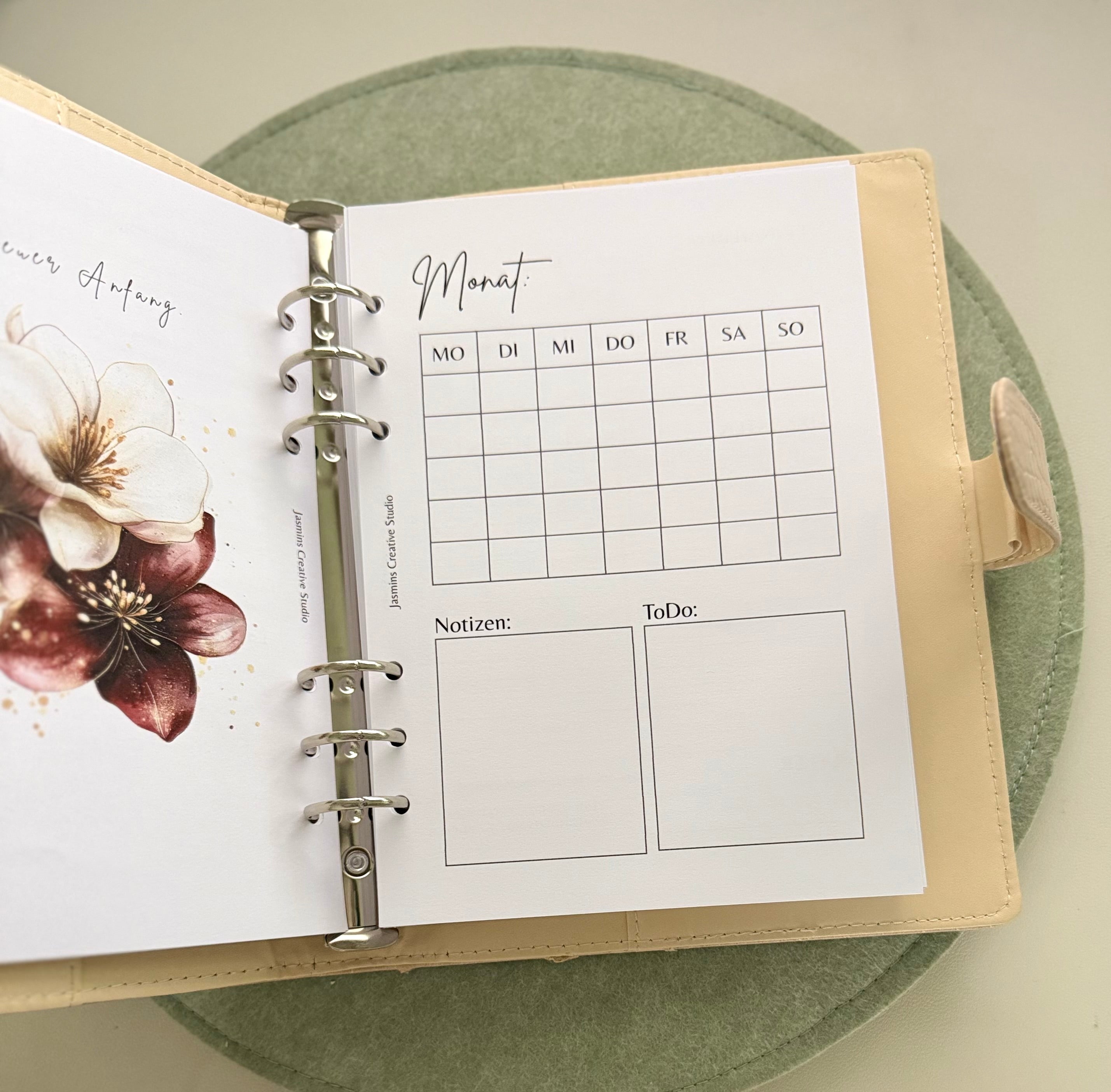 Budget Planer A5 undatiert | Haushaltsbuch, Cash Stuffing Planer, Sparchallenge & Finanzplanung