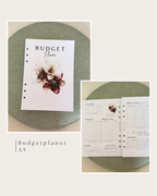 Budget Planer A5 undatiert | Haushaltsbuch, Cash Stuffing Planer, Sparchallenge & Finanzplanung